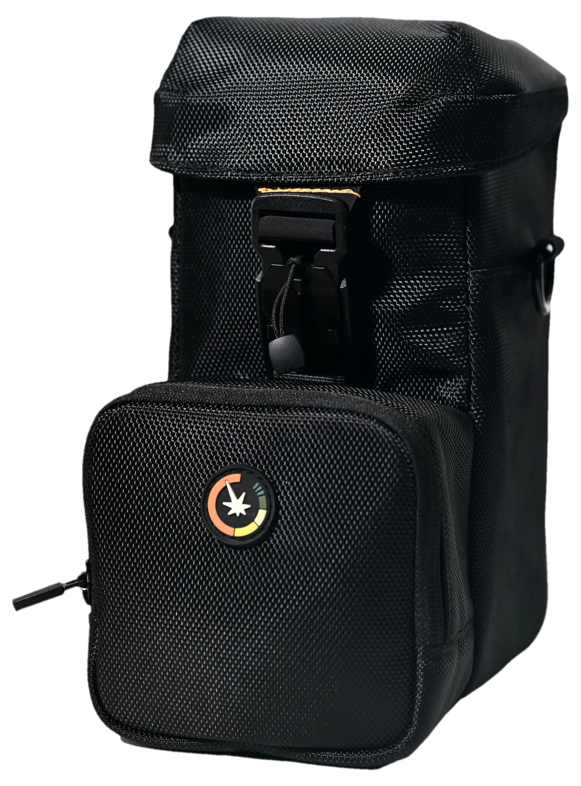 Front pocket sized for DJI mics, batteries and filters